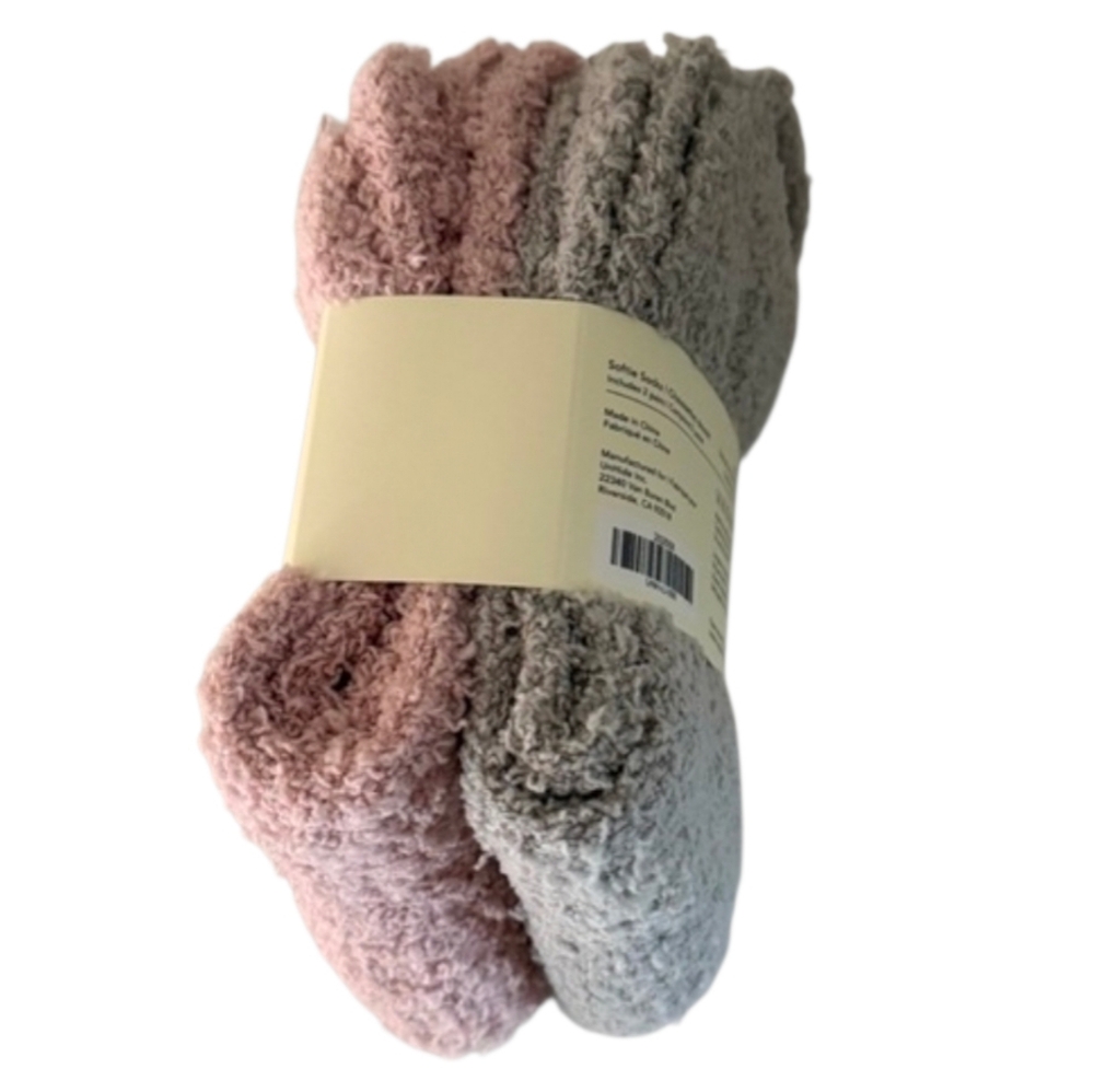 UnHide Cozy Softie Socks - 2 Pack - Size 6-9 NWT - Picture 7 of 11